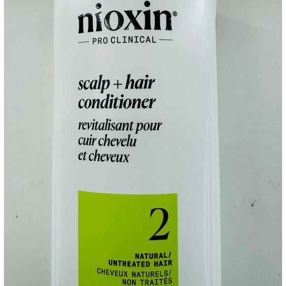 Large  Size - NIOXIN System Clinical Hair Scalp Conditioner 33.8oz / 1 Liter - Picture 3 of 5
